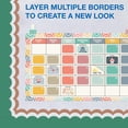 thumbnail image 5 of CoreLiving Bulletin Board Border Trim Roll, Green Scalloped Design for Whiteboard Corkboard and Poster Board Decorations, Ideal for Party Office or Classroom Display, 5 of 8