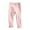 A01-Pink, variant on Jinhomg Toddler Girls Fleece Lined Leggings Cotton Kids Winter Warm Leggings Knitted Striped Thick Thermal Tights Pants Beige (1-9 Years)