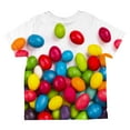 thumbnail image 2 of T-shirt pour Tout-Petit à Motif de Haricots Gelée d'Halloween Partout, 2 of 2