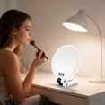 thumbnail image 4 of Modern Magnifying Glass with 40X Magnification Design 945 Inch Adjustable for Handheld Wall Mount or Tabletop Double Makeup Application, 4 of 4