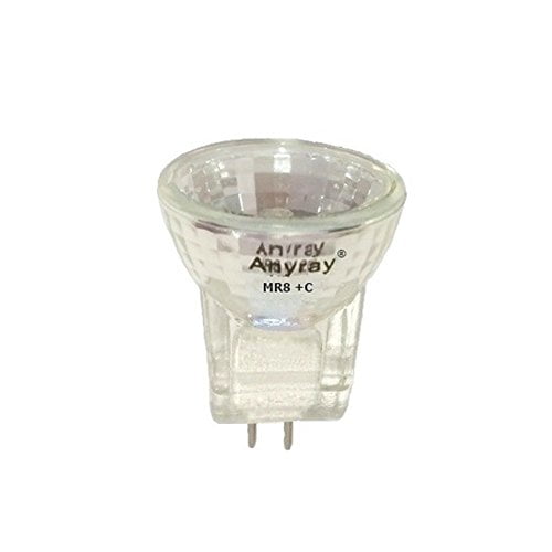 Anyray A2011Y (20Bulbs) MR8 5Watts Fiber Optic 6V 5W Reflector Light