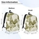 thumbnail image 2 of Disketp Chickens Mochila de Lona Estampada, Mochila Escolar de Viaje Ligera para Estudiantes y Portátil-Small, 2 of 5
