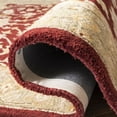 thumbnail image 4 of SAFAVIEH Anatolia Tracy Traditional Wool Area Rug, Red/Moss, 2' x 3', 4 of 8
