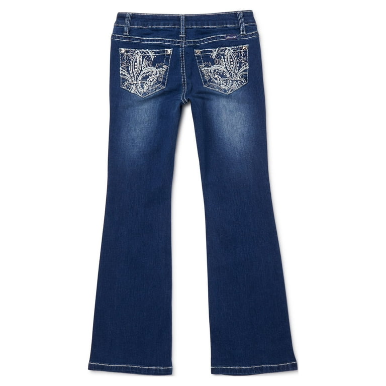 Seven7 Women's Signature 7 Big Stitch Bootcut Jeans – froogle Deelz