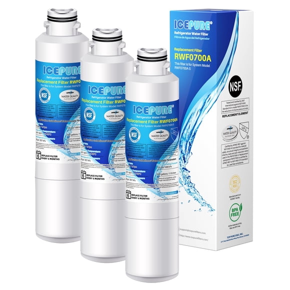 ICEPURE DA29-00020B Replacement for Samsung Water Filter HAF-CIN/EXP HAF-CIN DA29-00020B-1 RF28HMEDBSR RF263BEAESR RS25J500DSR RF263TEAESG RWF0700A H
