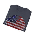 thumbnail image 5 of Crab USA Flag Crabbing Crab Fishing Crabs Lover Crab Eater TShirt, 5 of 5