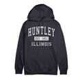 thumbnail image 1 of Huntley Illinois Classic Established Premium Cotton Hoodie, 1 of 1