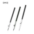 thumbnail image 1 of 3pcs Straight Line Drawing Pen Set Ink Fluid Painting Adjustable Metal Ruling Pen Art Tools, 1 of 9