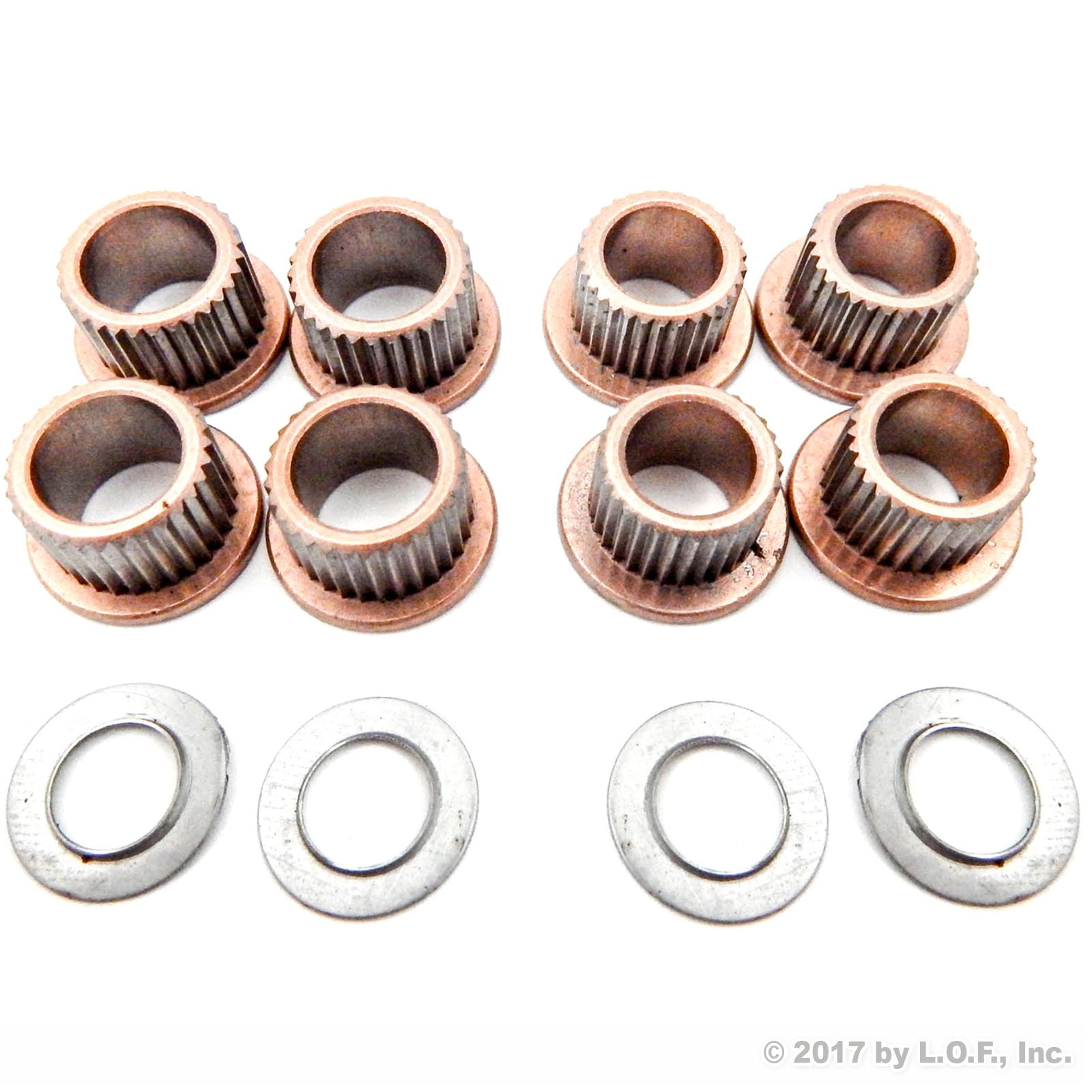 Repair Hinge Pin Bushing Kit to work with 4 pin 2 Door 9504 Chevy