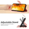 thumbnail image 4 of Case For Xiaomi 12/12X Phone Case Kickstand Protective Sunflower With Card Slot Stand Leather Wallet With A Long Lanyard, 4 of 5