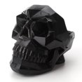 thumbnail image 1 of Caja de escritorio con forma de calavera creativa, con adornos pequeños y cara de horror perezosa, soporte para teléfono móvil, 1 of 5