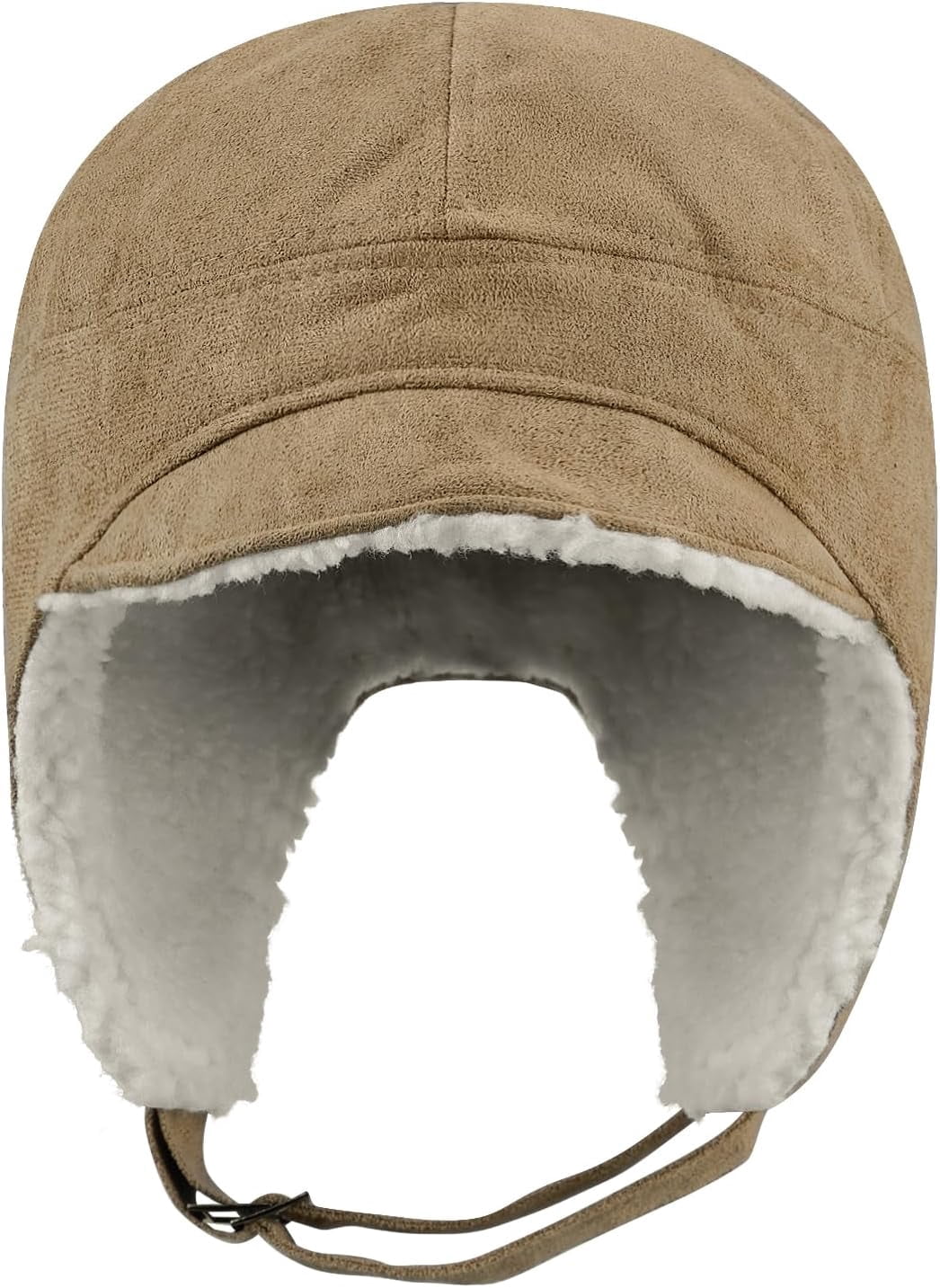 YooGuoGuo Winter Hat with Soft Short Brim Russian Trapper Hat Winter Trooper Hat Ear Flaps Ushanka Snow Skiing Eskimo Hat Cap