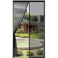 thumbnail image 1 of 2026 THICKENED Mosquito Net Magnetic Door 80x220cm Very Dense Mesh Mosquito Net Magnetic Door Fly Curtain Insect Repellent, Black, 1 of 5