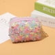 thumbnail image 1 of Funda portátil de maquillaje Bolsa de cosméticos con correa en la muñeca • Bolsa de aseo organizadora de viaje • Cierre de cremallera de tela suave • Pequeño portamonedas y accesorios, 1 of 2