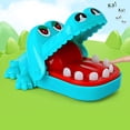thumbnail image 3 of Juego de dentista de cocodrilo de juguete para dientes - ABS Hand Pulling Classic Blue, 3 of 7