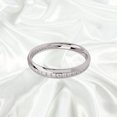 thumbnail image 2 of Anillo Estilo Churumbela con Diamantes Oro 14k Blanco TIMESQUARE  B2498B13#70M, 2 of 2