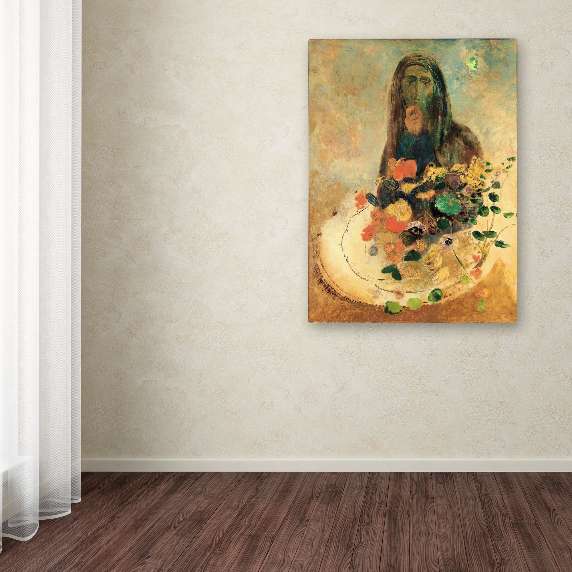 Odilon Redon 'Mystery' Canvas Art