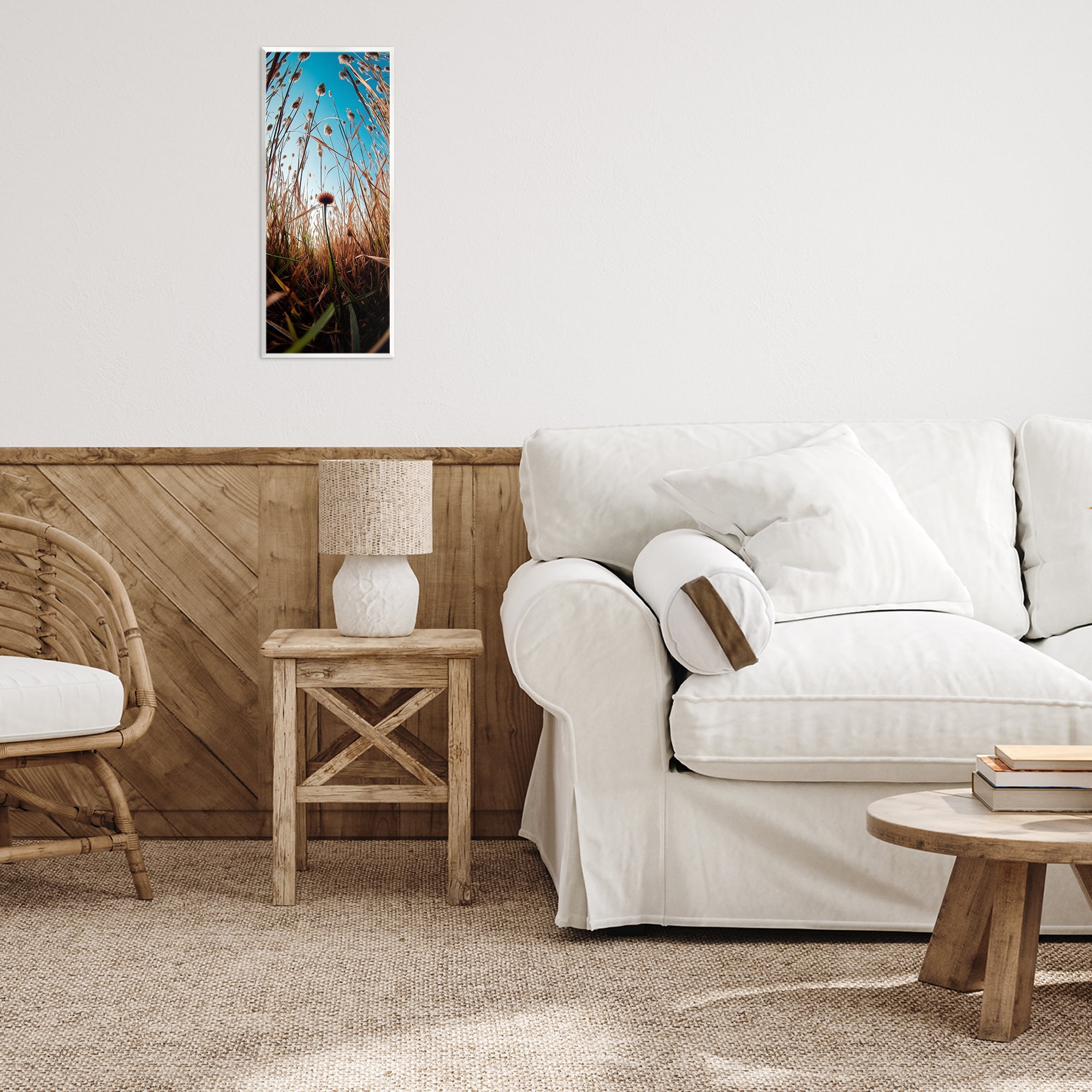 Daydream Botanical Meadow Wall Plaque Art, design by Decent Exposures