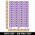 thumbnail image 2 of Great Job School Teacher Fun Text Sticker Set - Purple - Gloss Finish - 1.25" Mini, 2 of 7
