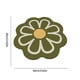 thumbnail image 3 of Felpudo Floral de Poliéster Absorbente y Antideslizante de 60 X 60 Cm | Felpudo Floral para Baño y Cocina | Felpudo de Microfibra Suave de Secado Rápido para Tocador, Habitación Infantil, Zona de Mas, 3 of 6