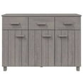 thumbnail image 6 of vidaXL Sideboard Bar Buffet Console Cabinet with Drawers HAMAR Solid Wood Pine, 6 of 30