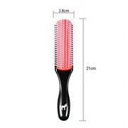 Pete & Pedro Classic Cushion 9 Row Nylon Bristle Men's & Women Hair Brush