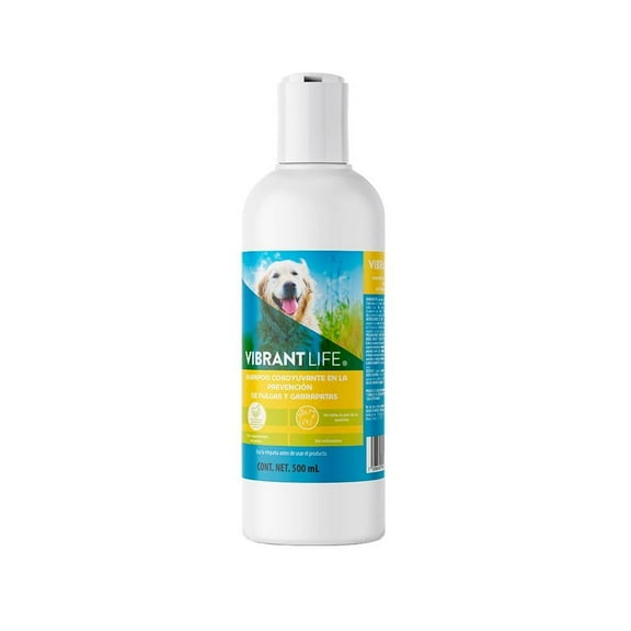 Shampoo para Mascotas Prevención Vibrant Life 500 ml