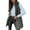 Dark Gray #003, variant on Long Puffer Vest Women Winter Hooded Vests Casua Lightweight Quilted Jackets Sleeveless Padded Jacket with Pockets Navy M