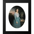 thumbnail image 2 of William Bouguereau 15x18 Black Modern Framed Museum Art Print Titled - Portrait of Marie-Celina Brieu (1846), 2 of 5