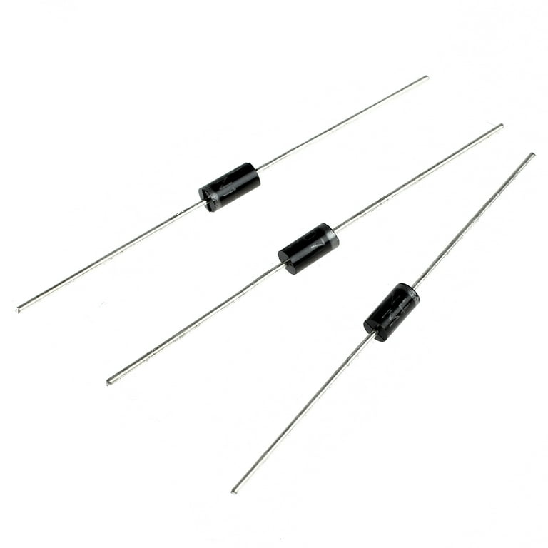 Haobase 1N4007 Gelijkrichterdiode – 100 Stuks, DO-41, 1A, 1000V – Voor Elektronische Projecten En Reparaties