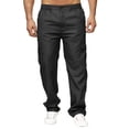 thumbnail image 2 of Male Versatile All Season Cargo Pants Multi Pocket Zip Button Hem Solid Color Plus Size Outdoor Trousers, 2 of 6