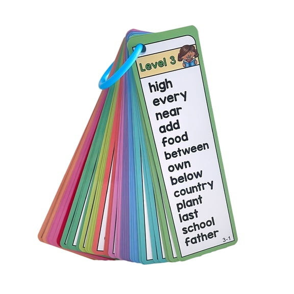 High Frequency Sight Words Double Sided Study Cards English Words Reading Cards For English Language Learning