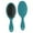 Teal Christmas Snowflake, variant on Teal Christmas Snowflake Pattern Hair Brush,Girls Detangling Hair Brush,Glide Through Tangles with Ease for Wet & Dry Hair,8.8"X2.8"
