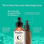 TruSkin Vitamin C Serum for Face, Anti Aging Facial Serum with Hyaluronic Acid for All Skin Types, 0.4 fl oz