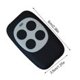 thumbnail image 4 of serony Universal 4-Key Garage Door Opener Duplicator Battery Operated Roll-up Gate Remote Control Switch Key Controller Driver Gadget Gray, 4 of 8