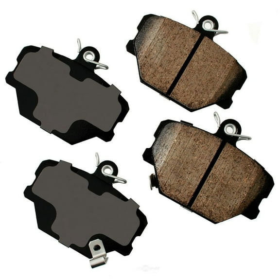 Disc Brake Pad Set Fits select: 2008-2016 SMART FORTWO