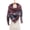 Wine, variant on Women Fall Winter Scarf Classic Tassel Plaid Scarf Warm Soft Chunky Large Blanket Wrap Shawl Scarves