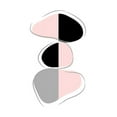thumbnail image 2 of Pavlova, Martina 13x18 White Modern Wood Framed Museum Art Print Titled - Stones II, 2 of 4