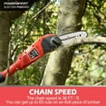 GANGXIPole Saw, 13Foot Max Reach Electric Pole Saw For Tree Trimming