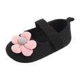 thumbnail image 2 of Baby First Shoes Summer New Baby Cute Knitted Flower Wool Shoes Non-Slip Baby Walking Shoes Newborn Baby Girl Shoes, 2 of 7