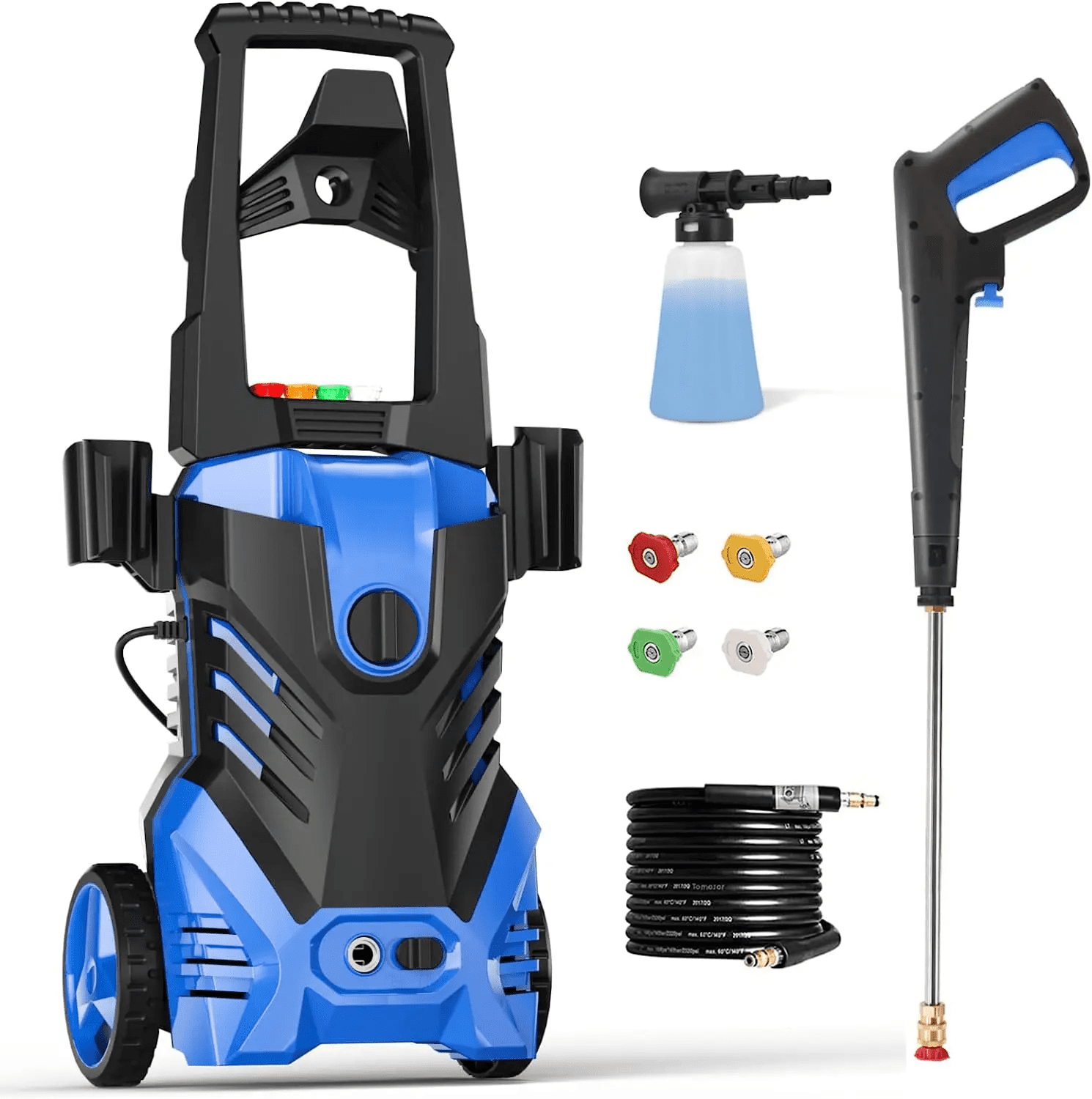 EVEAGE Powerful Electric Pressure Washer 3500 PSI 2.5 GPM Electric