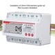 thumbnail image 3 of Medidor de Energía Eléctrica, 3 x 230 400V Medidor de Energía Multifuncional 3 Fase 4 Cable de 35 mm Instalación de Riel para Oficina, 3 of 7
