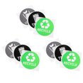 thumbnail image 4 of 9 Pcs Autocollants de Poubelle de Recyclage Étanches, 4 of 7