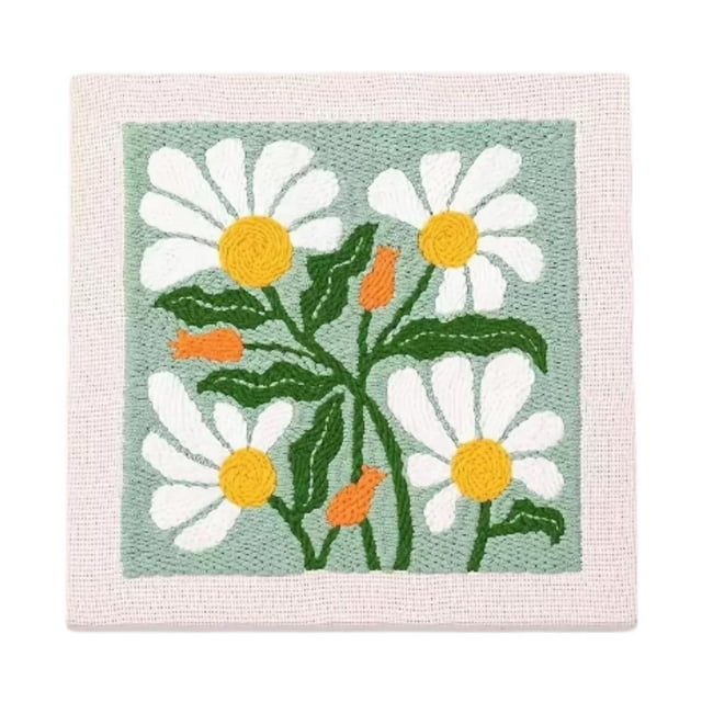 HILABEE Kits de Poinçonnage DIY pour Épingles, Artisanat avec Fils, Cadre pour Épingles 10 Pieds'x10 Pieds', Image Décorative B