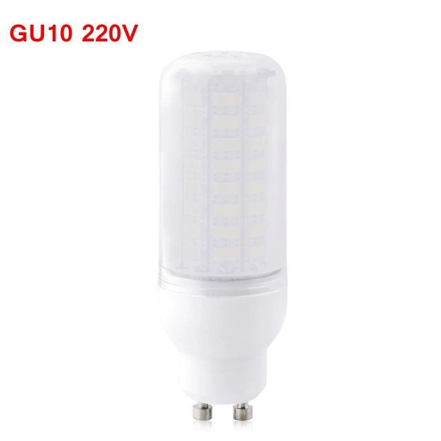 Bombilla LED de mazorca de maíz, luz blanca cálida y fría, 220V, brillante, SMD, 5730, E14, E27, B22, G9, GU10, 7W, 9W, 12W, 15W, 20W, 25W