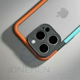 thumbnail image 3 of Dual Color Bumper Case For iPhone 15 14 13 12 Mini 11 16 Pro Max 16 Plus X S XS XR Shockproof Soft Silicone Frame Without Cover tzw, 3 of 7