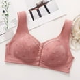 thumbnail image 4 of Ashirexll Plus Size Bras for Women, Bras for Women No Underwire, Thin Cup Lace Bra Adjustable Straps Wireless, 4 of 7