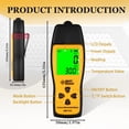 thumbnail image 4 of Lunarlipes Carbon Monoxide Detectors, Portable CO Detector with Temperature Sensor &iuml;&frac14;? LCD Backlight Screen, Handheld Carbon Monoxide Meter Tester, 4 of 7