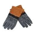 thumbnail image 1 of Gants de Protection Ignifuges pour Barbecue Portable Extérieur avec 3 Compartiments et Poches pour Four Café, 1 of 8