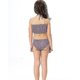 thumbnail image 4 of Traje de baño para niñas, conjunto de Bikini con cola de sirena, disfraces de juego de rol, trajes de baño APurple4-5 años, 4 of 5